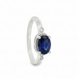 Anillo Caléndula de Zafiro