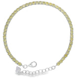 Pulsera De Circonia Amarilla