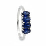 Anillo Zafiro Gema Del Mar