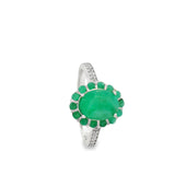 Anillo Ovalado Esmeralda Esmeralda / 6