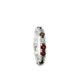 Anillo Churumbela Celestial Granate Granate / 6.5