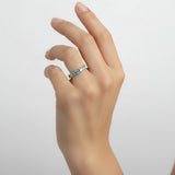 Anillo Churumbela Celestial Topaz Azul Topaz Azul / 6