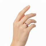 Anillo Churumbela Celestial Rodolita rodolita / 6.5