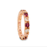 Anillo Churumbela Celestial Rodolita