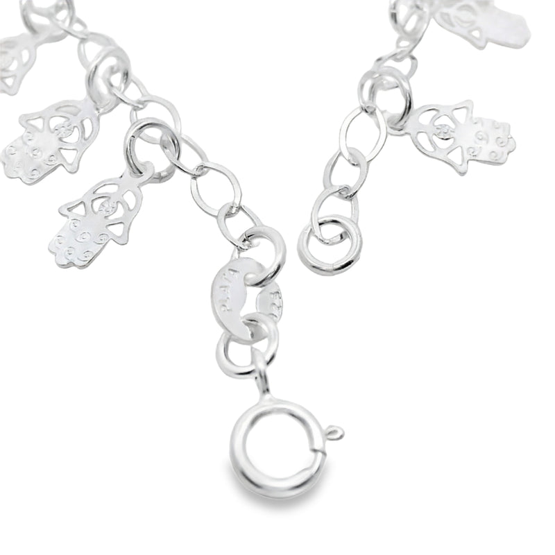 Pulsera Mano de Fátima Colgante