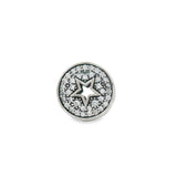Charm Circulo con Estrella de Circonia