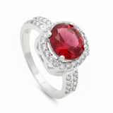 Anillo Redondo con Circonia