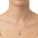 Collar Clavel de Peridoto Peridot