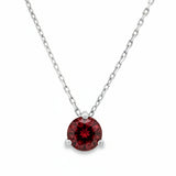 Collar Hortensia de Granate