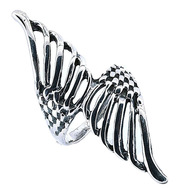 Anillo De Plata Alas