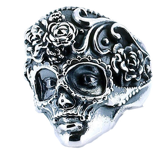 Anillo De Plata Catrina