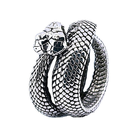 Anillo De Plata Serpiente