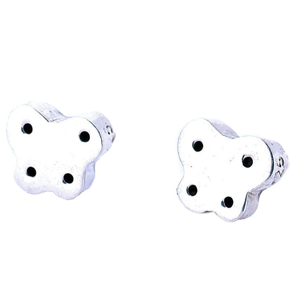 Aretes De Mariposa De Plata