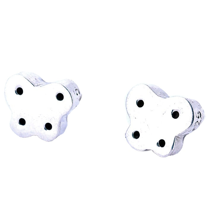 Aretes De Mariposa De Plata