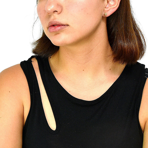 Aretes Mini Cubo De Plata