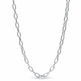 Cadena De Clip Plata