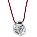 Collar De Seda Japonesa Con Dije De Caracol