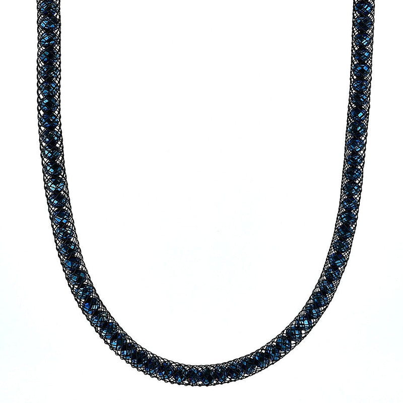Collar de Red con Cristales