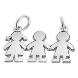 Dije De Una Niña Dos Niños Una Niña Dos Niños