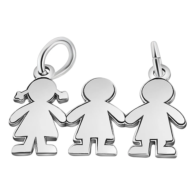 Dije De Una Niña Dos Niños Una Niña Dos Niños