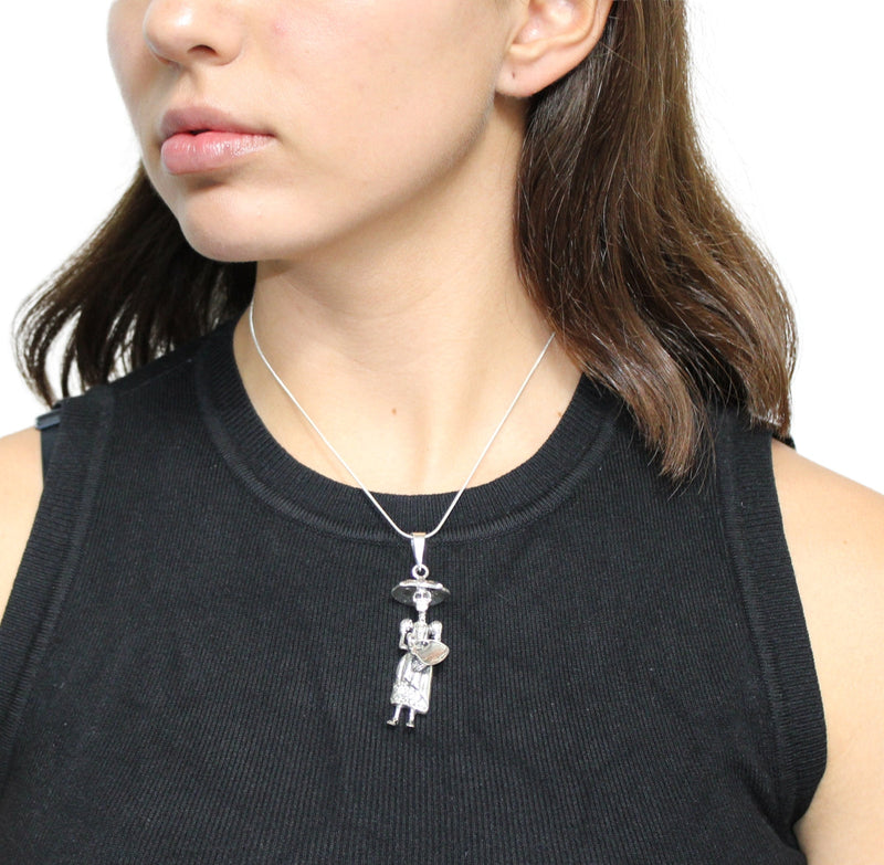 Dije De Catrina Con Bolso