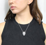 Dije De Catrina Plata Oxidada