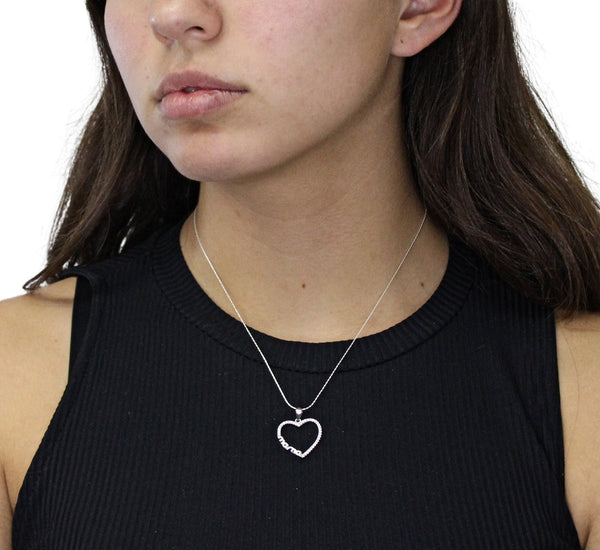 Dije de Corazon con Circonia