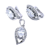 Juego De Plata Con Circonia