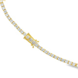 Pulsera Ophelia Tenis de Diamantes Lab 3ct, Oro 14K
