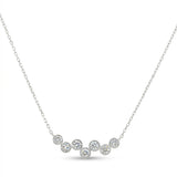 Collar Felicity de Diamantes Lab 0.62ct, Oro 10K