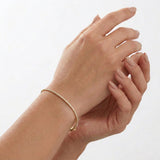 Pulsera Renata Tenis de Diamantes Lab 1.23ct, Oro 14K