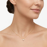 Collar Amalia de Diamante Lab Corte Corazón 1ct, Oro 14K
