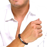 Pulsera De Caucho Para Hombre