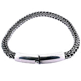 Pulsera De Plata Tejido