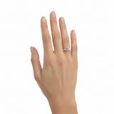 Anillo Con Circonia Solitario