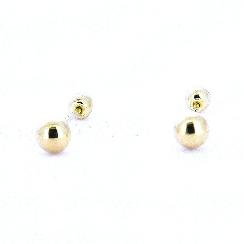Arete Oro Bola #0-Aretes-Plarte