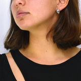 Aretes Cráneo De Plata