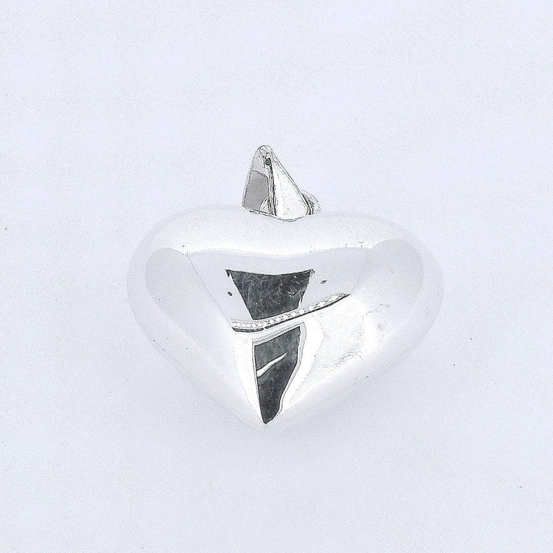 Dije Globo Corazón De Plata-Dije-Plarte